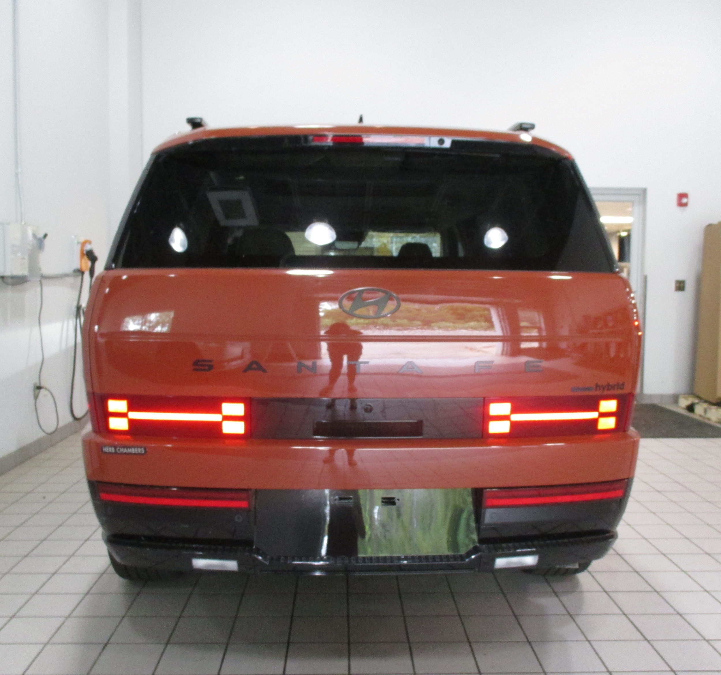 new 2025 Hyundai Santa Fe Hybrid car, priced at $48,445