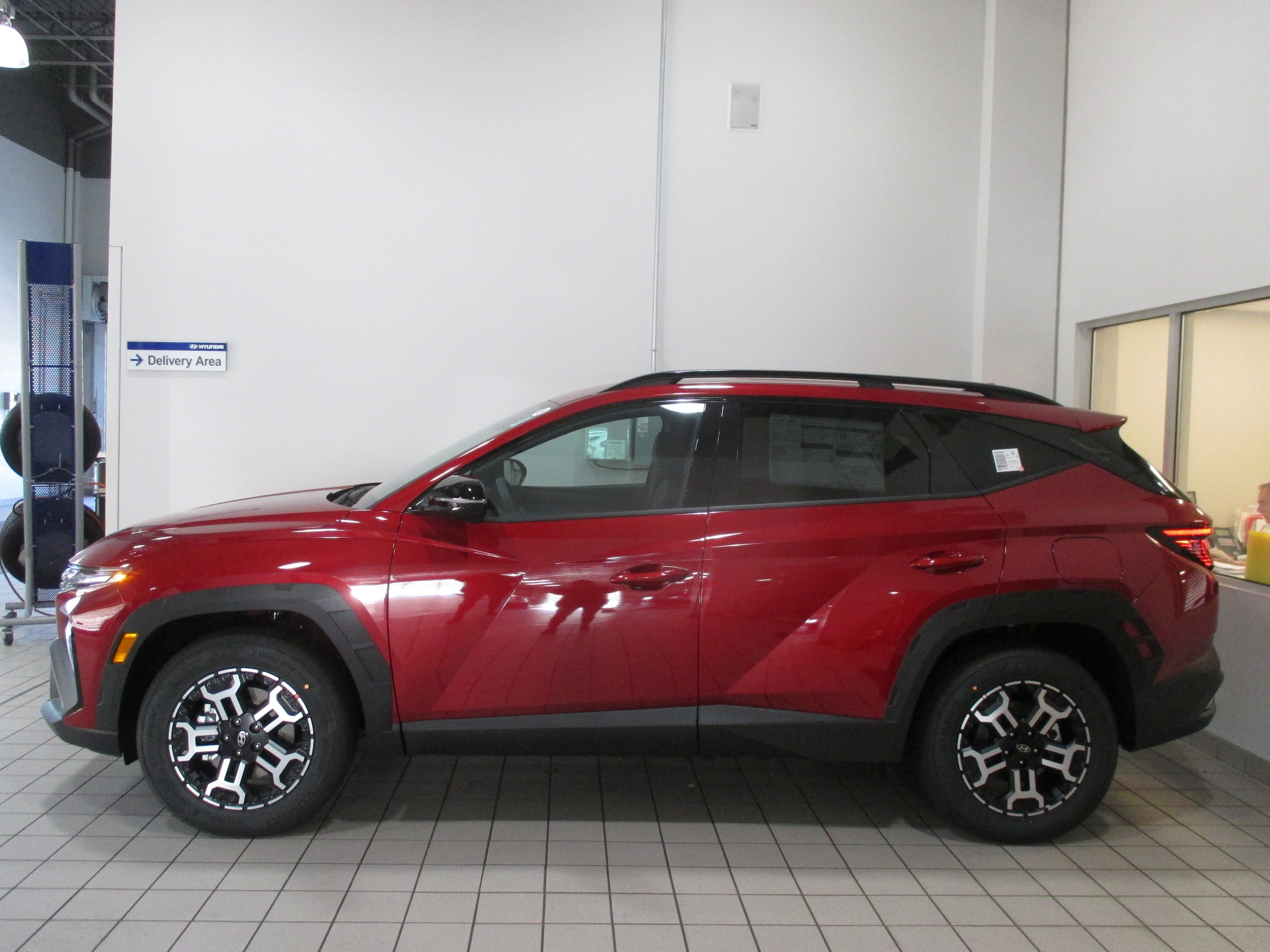 new 2025 Hyundai Tucson car, priced at $33,687