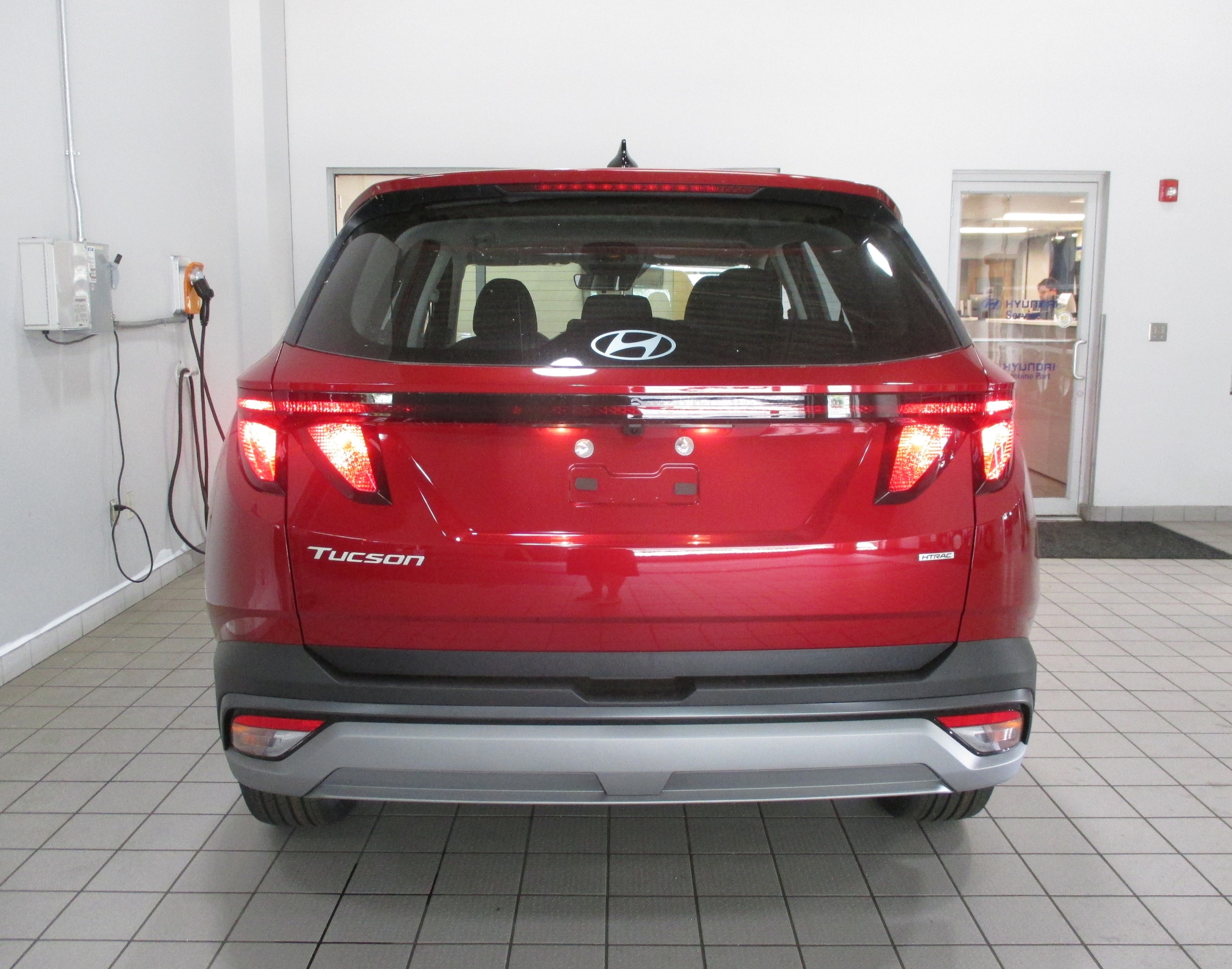 new 2026 Hyundai Tucson car, priced at $32,887