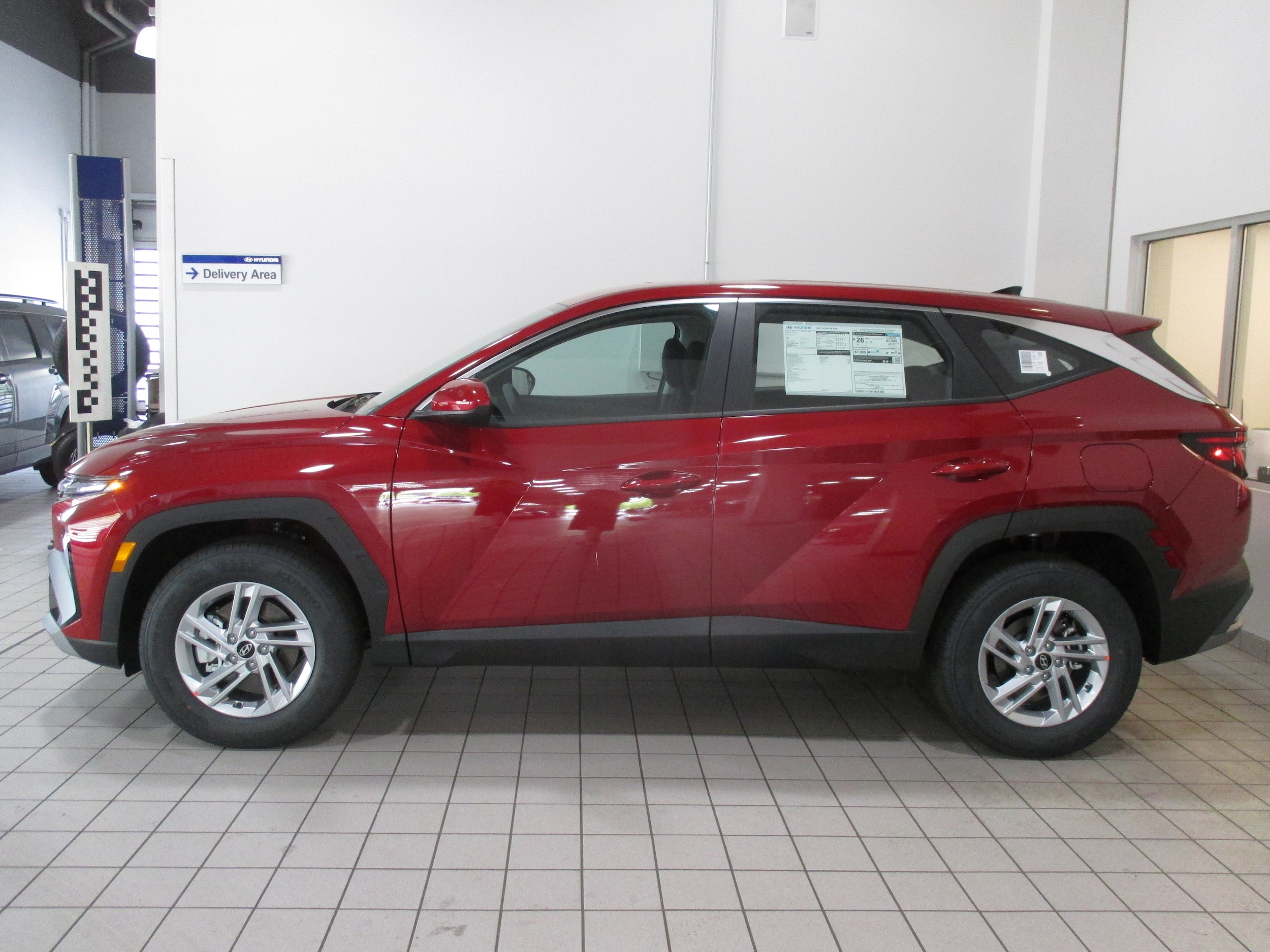 new 2026 Hyundai Tucson car, priced at $32,887