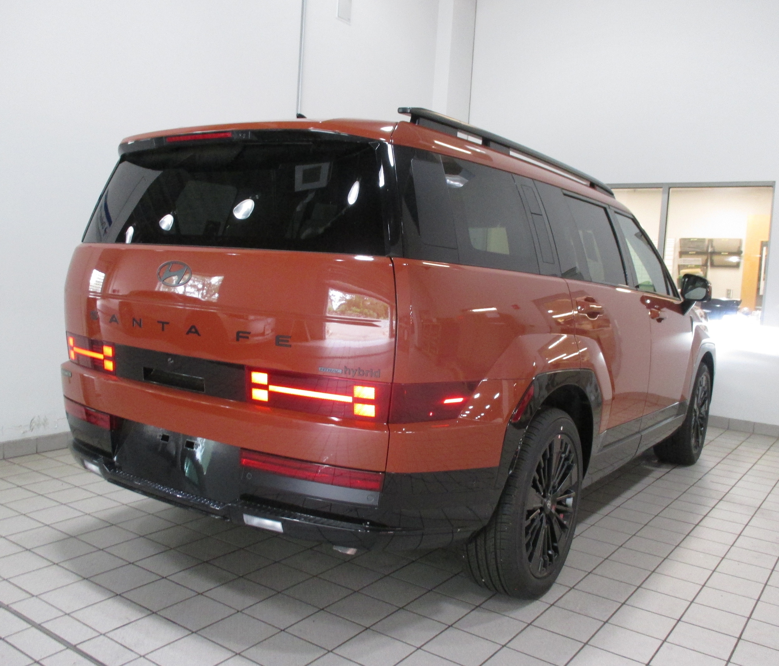 new 2025 Hyundai Santa Fe Hybrid car, priced at $48,445