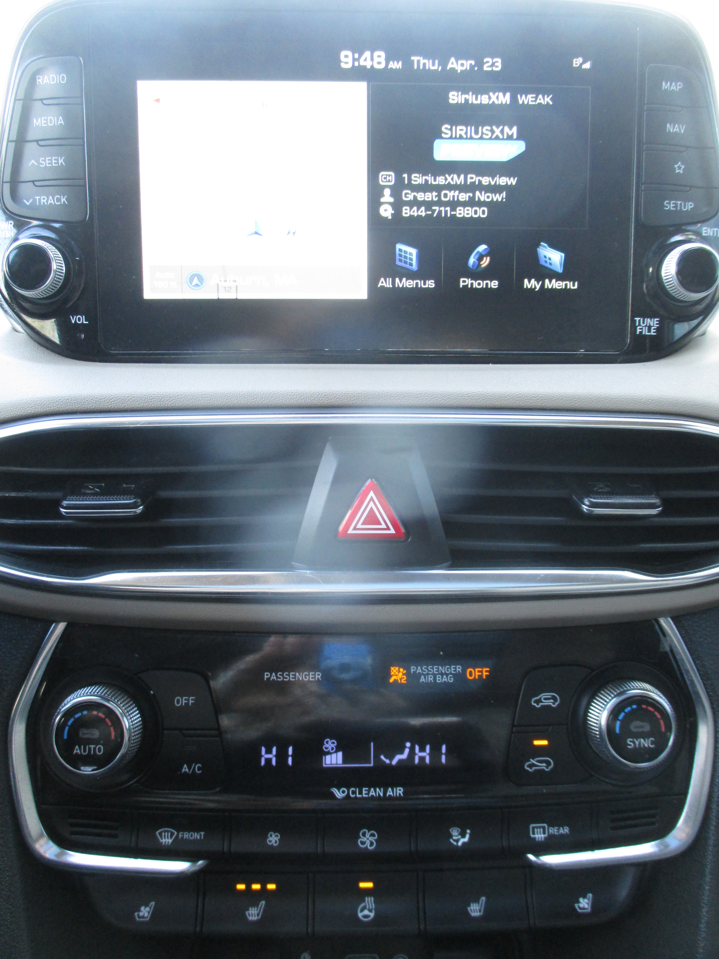 used 2020 Hyundai Santa Fe car, priced at $19,298