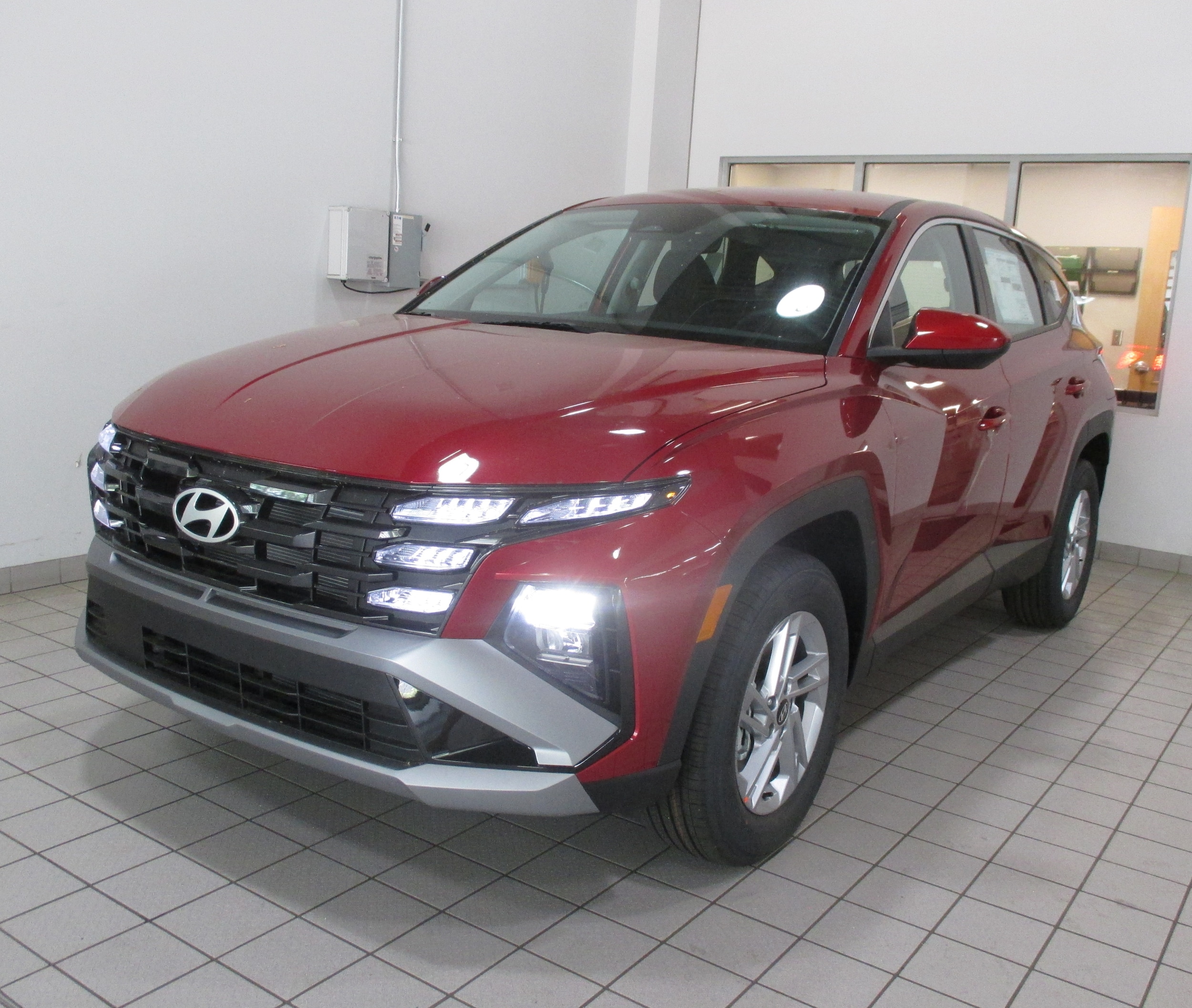 new 2026 Hyundai Tucson car, priced at $32,887