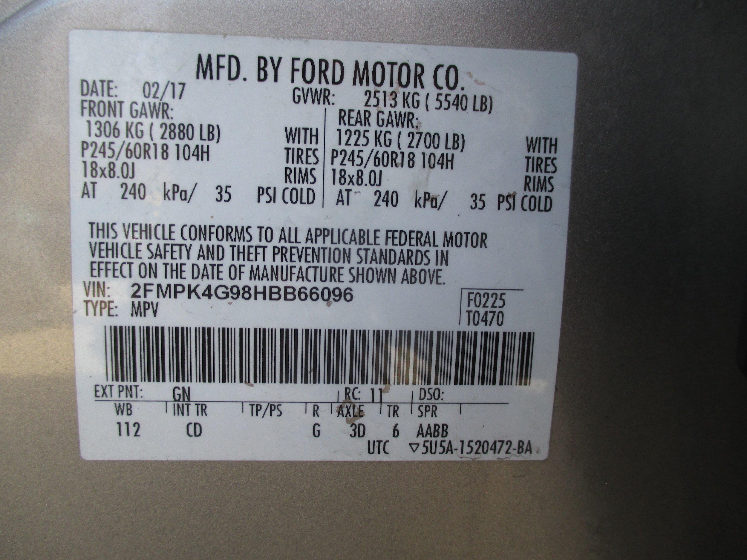 used 2017 Ford Edge car, priced at $12,498