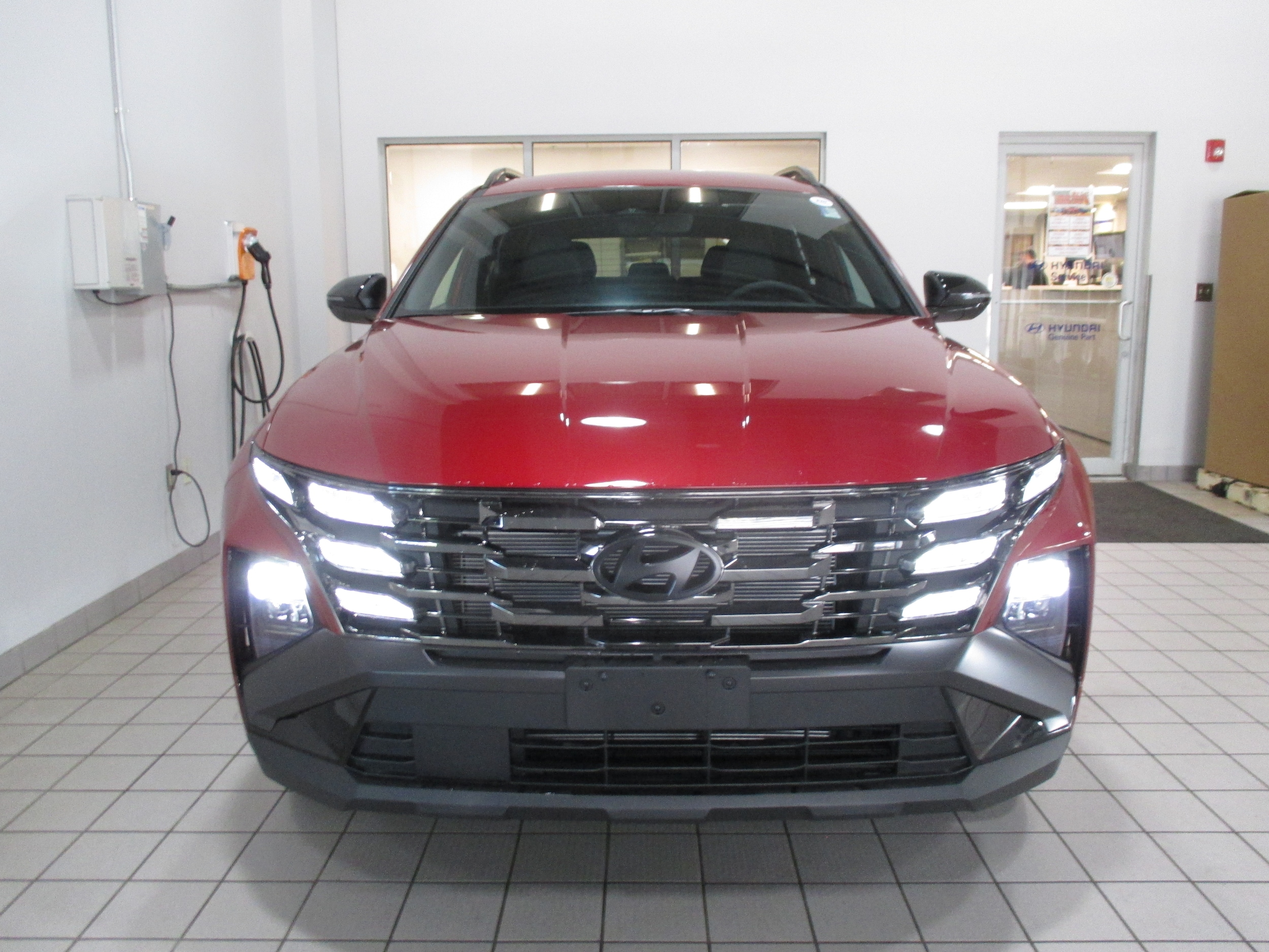 new 2025 Hyundai Tucson car, priced at $33,687