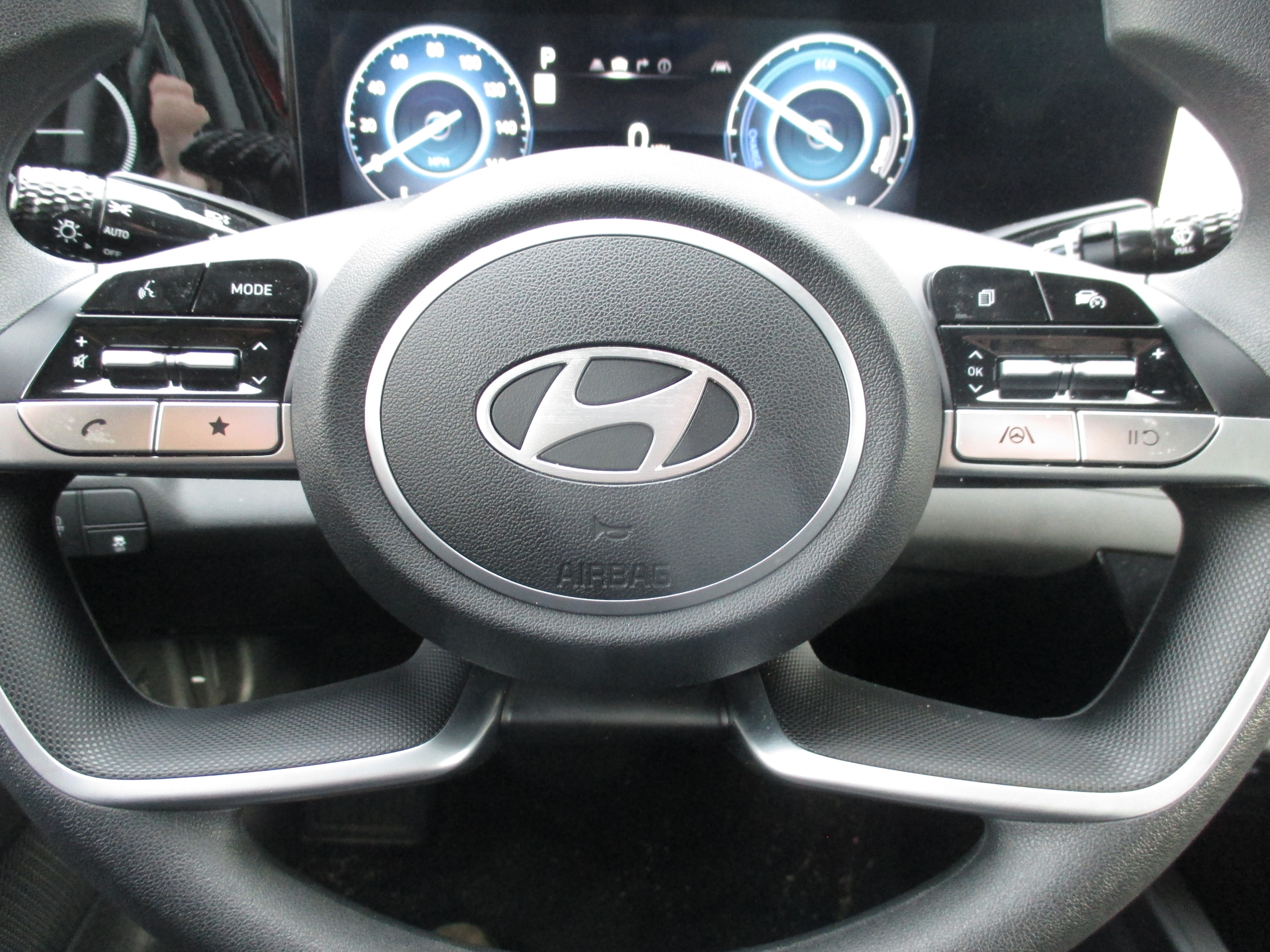 used 2024 Hyundai Elantra Hybrid car, priced at $23,460