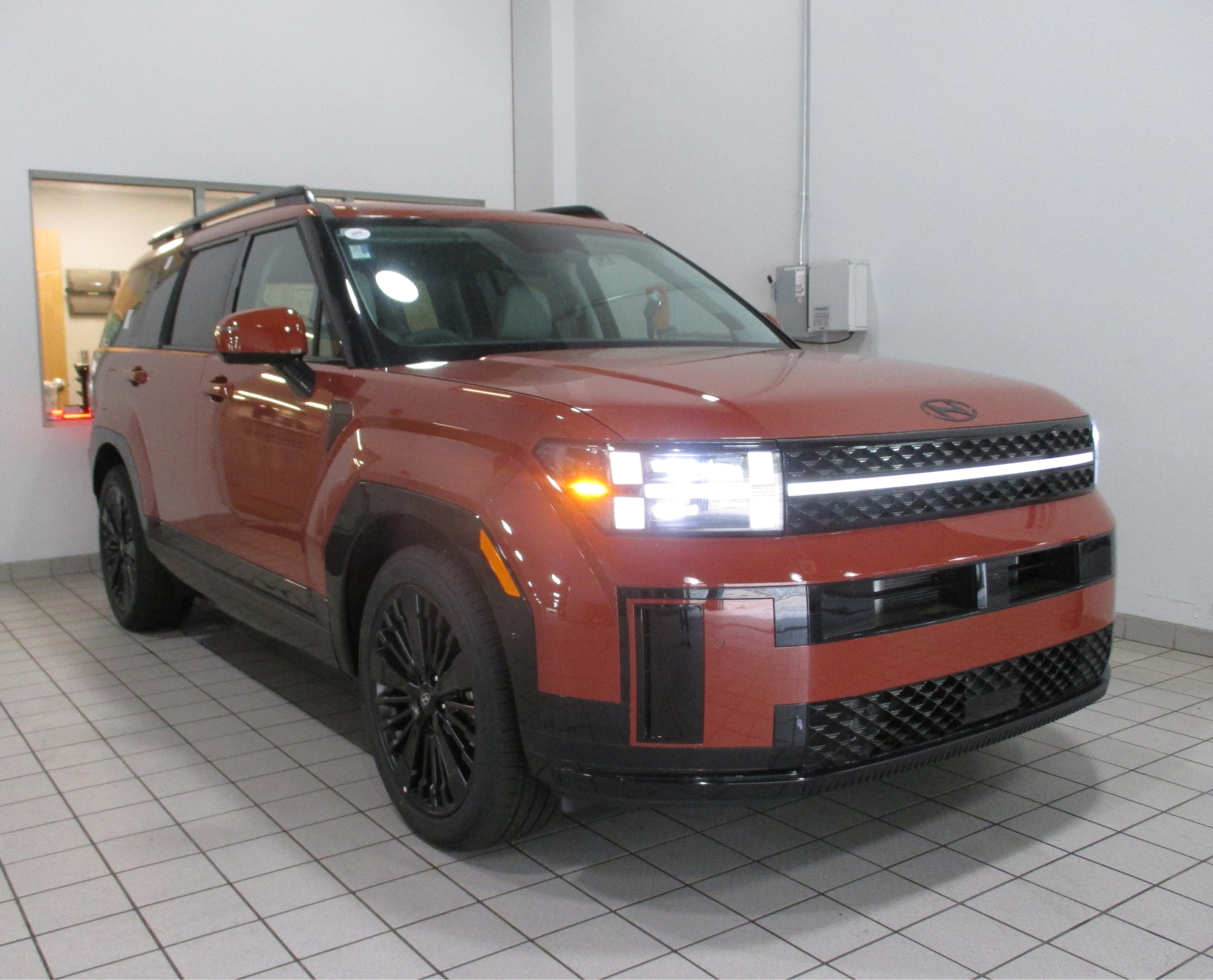 new 2025 Hyundai Santa Fe Hybrid car, priced at $48,445