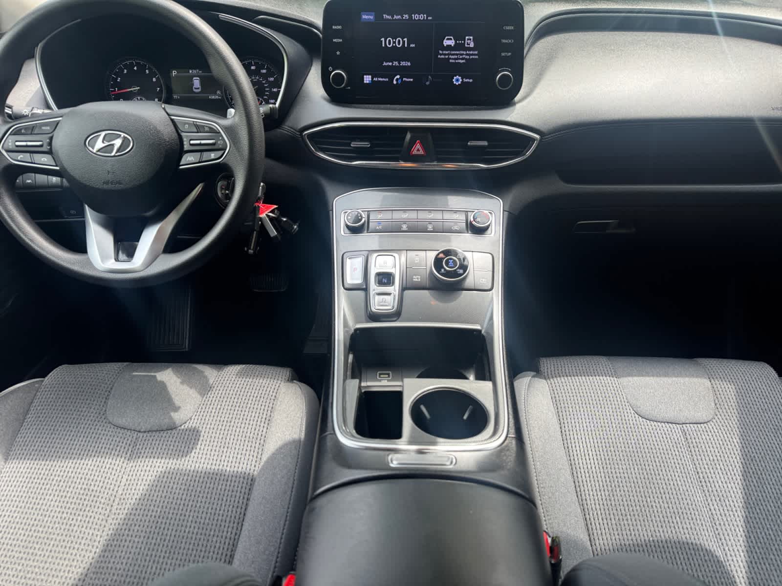 used 2021 Hyundai Santa Fe car, priced at $19,998