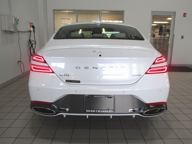 used 2024 Genesis G70 car, priced at $45,125