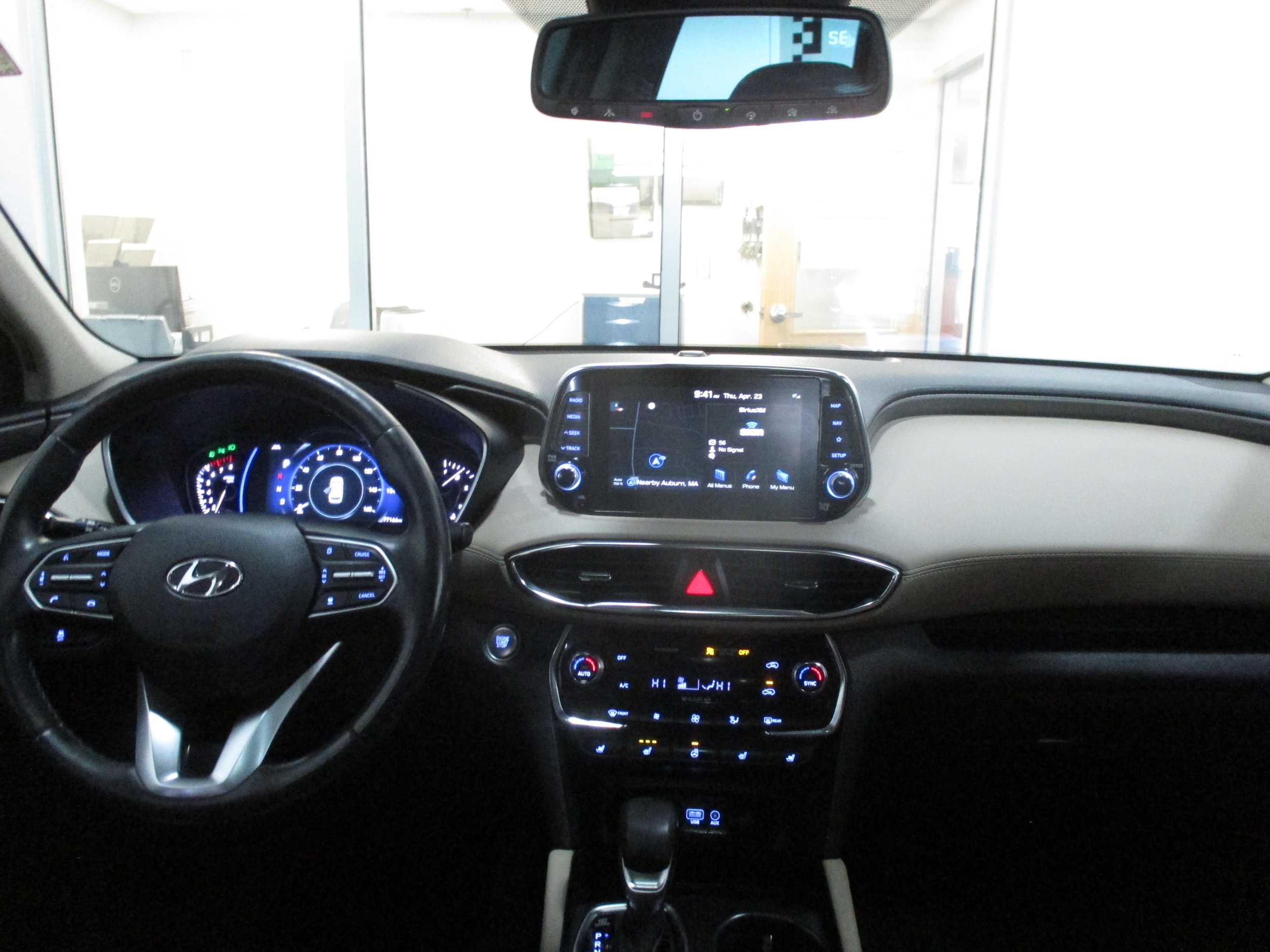 used 2020 Hyundai Santa Fe car, priced at $19,298