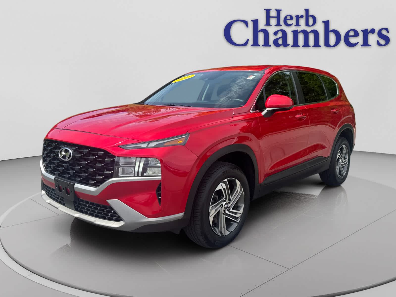 used 2021 Hyundai Santa Fe car, priced at $19,998