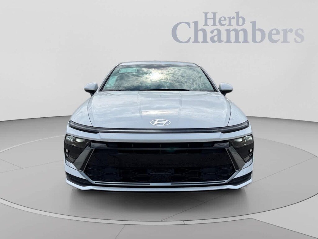 New 2026 Hyundai Sonata Hybrid Blue Sedan