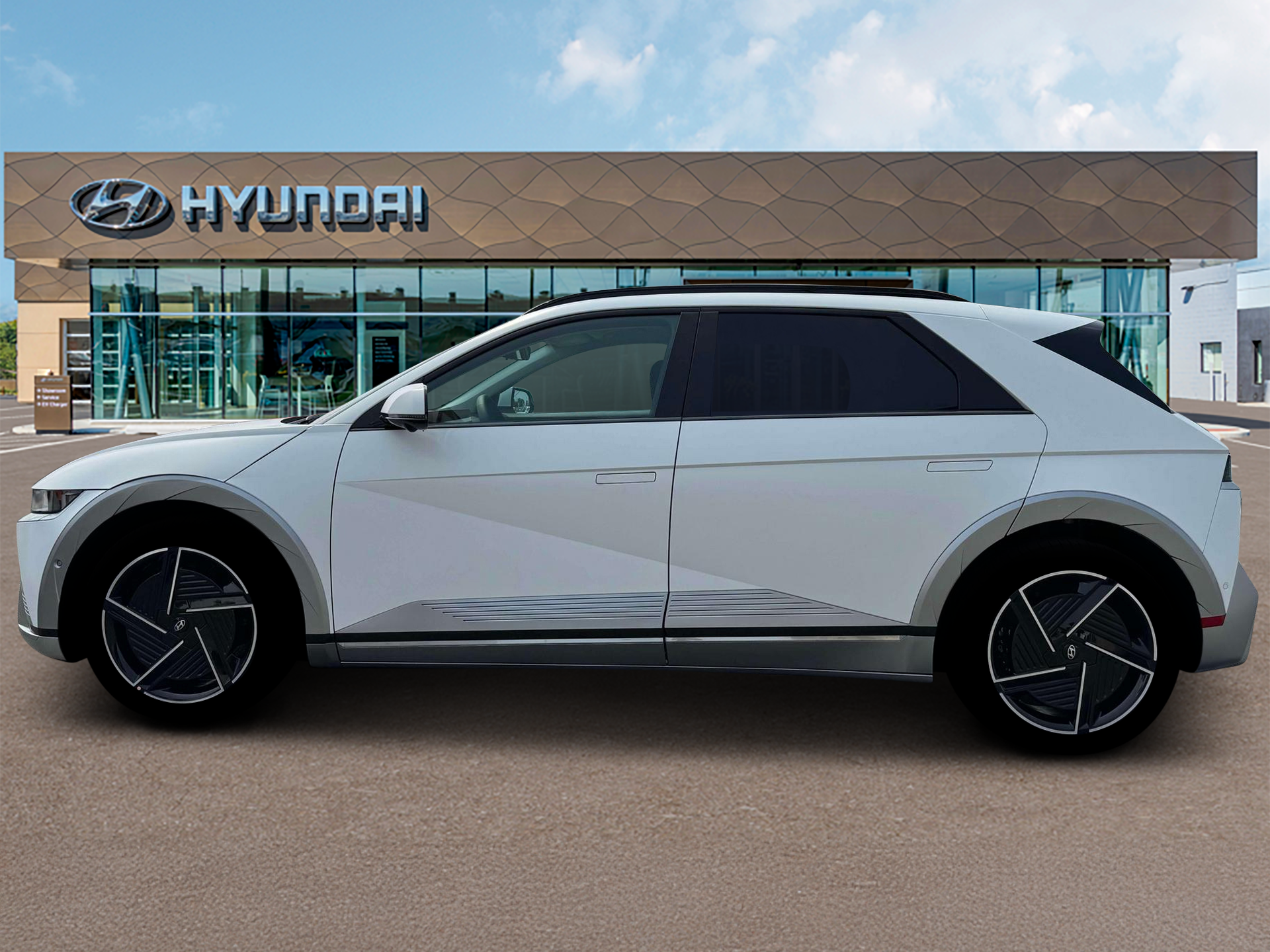 new 2025 Hyundai IONIQ 5 car, priced at $57,850