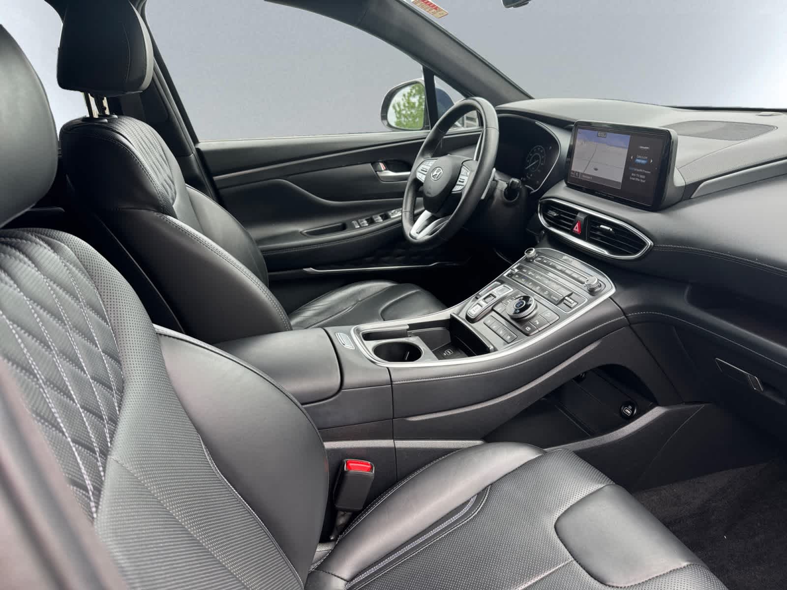 used 2021 Hyundai Santa Fe car, priced at $24,698