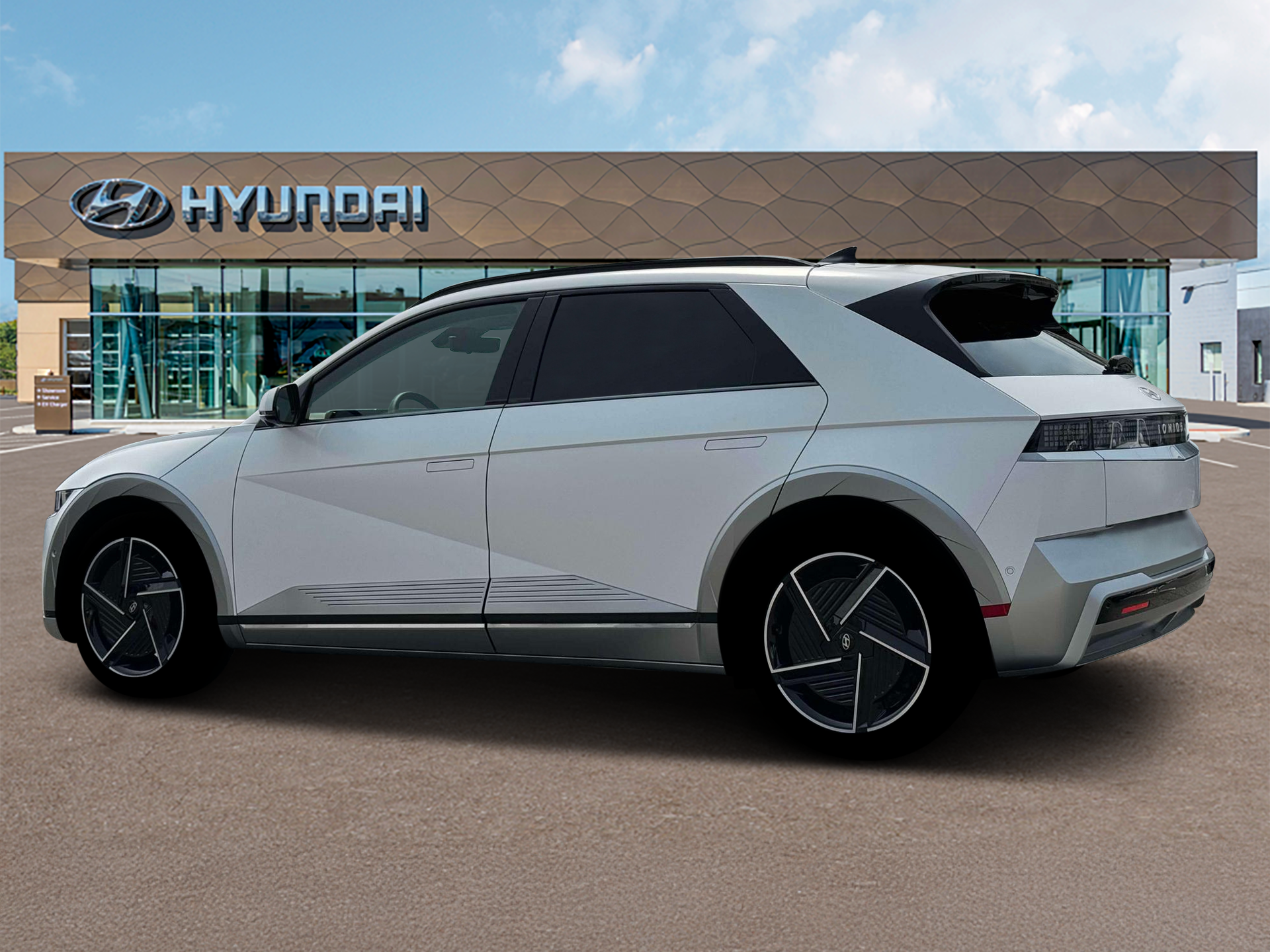 new 2025 Hyundai IONIQ 5 car, priced at $57,850