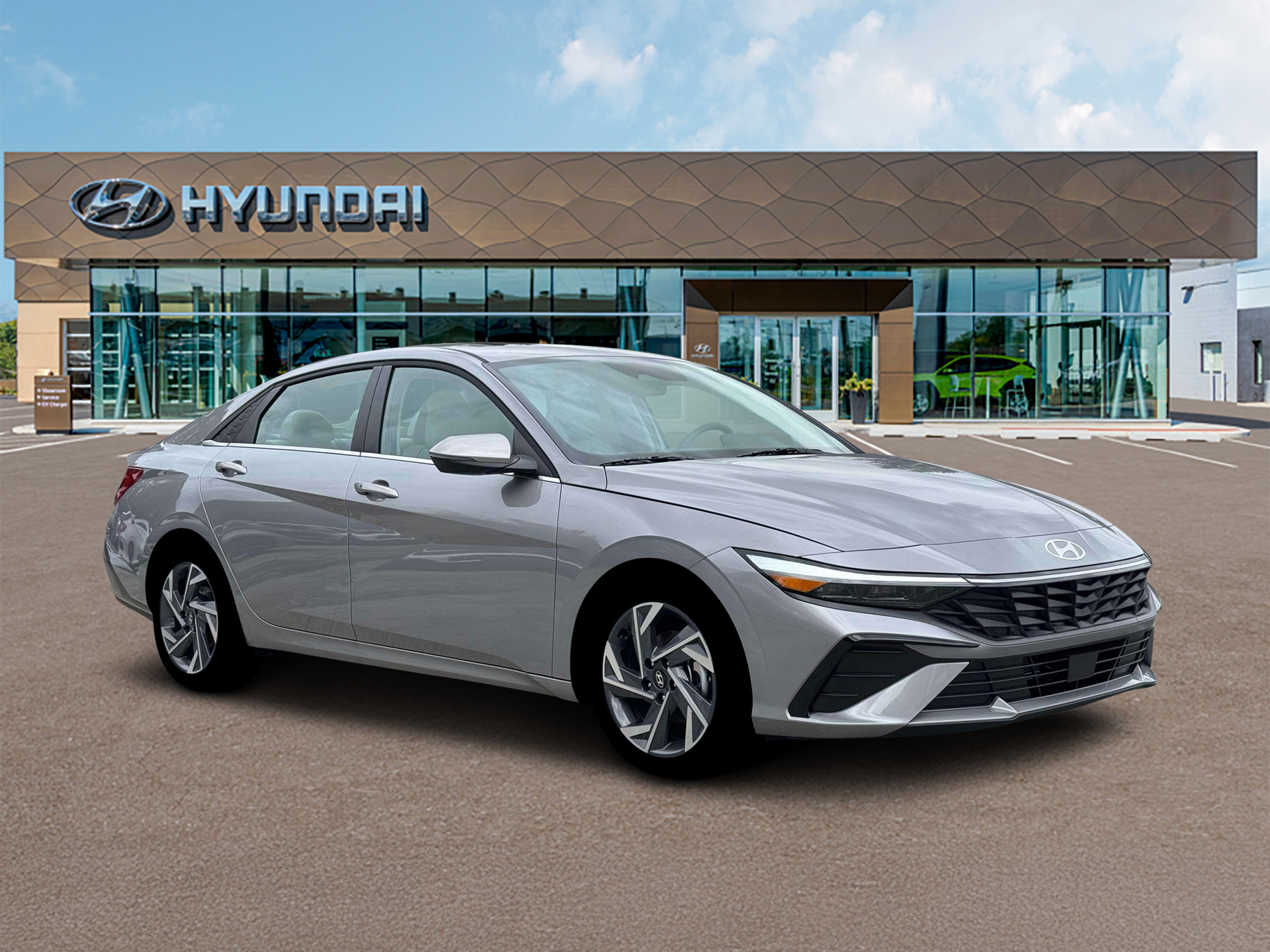 new 2026 Hyundai Elantra car, priced at $28,895