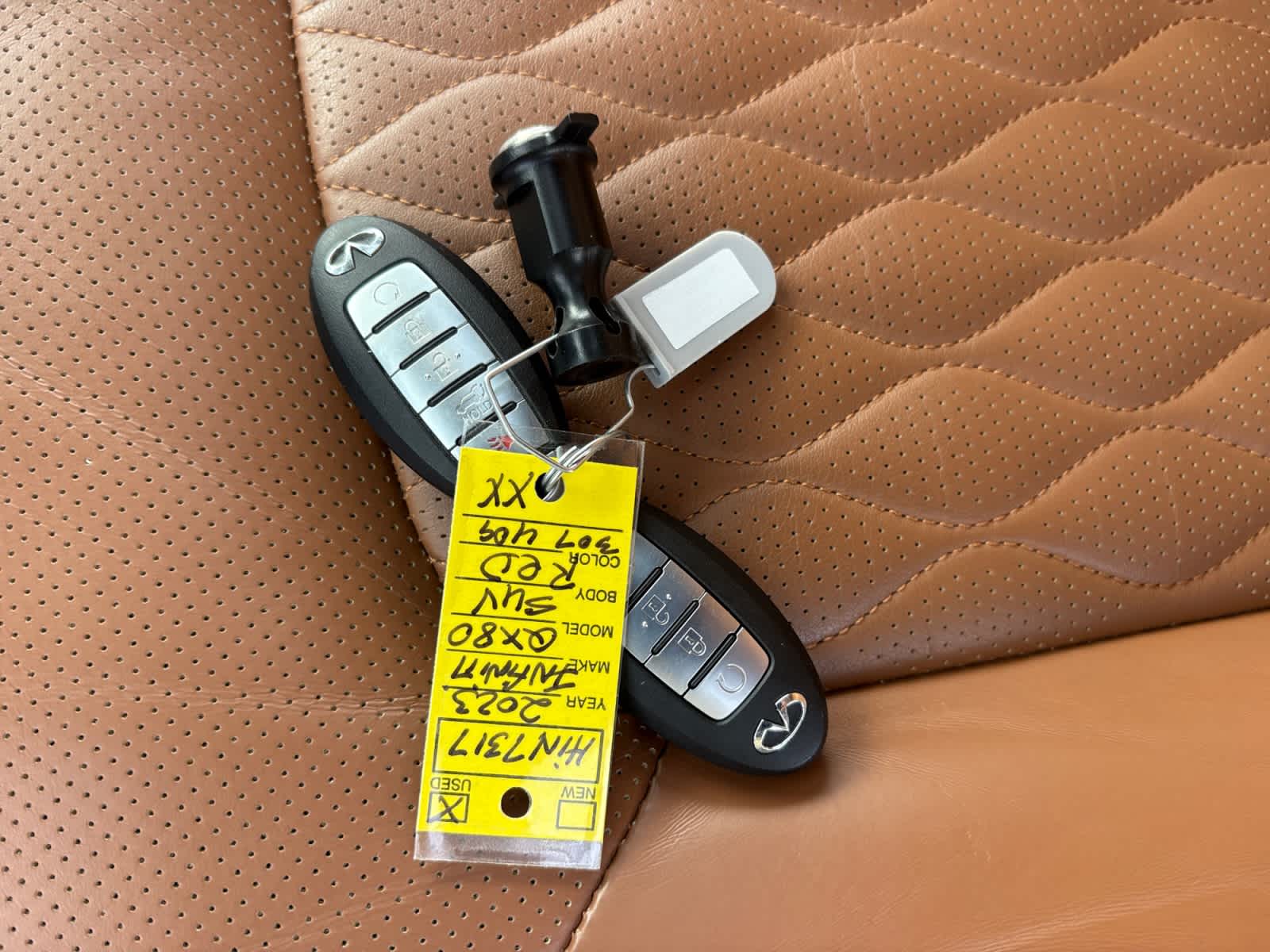 used 2023 INFINITI QX80 car, priced at $46,488