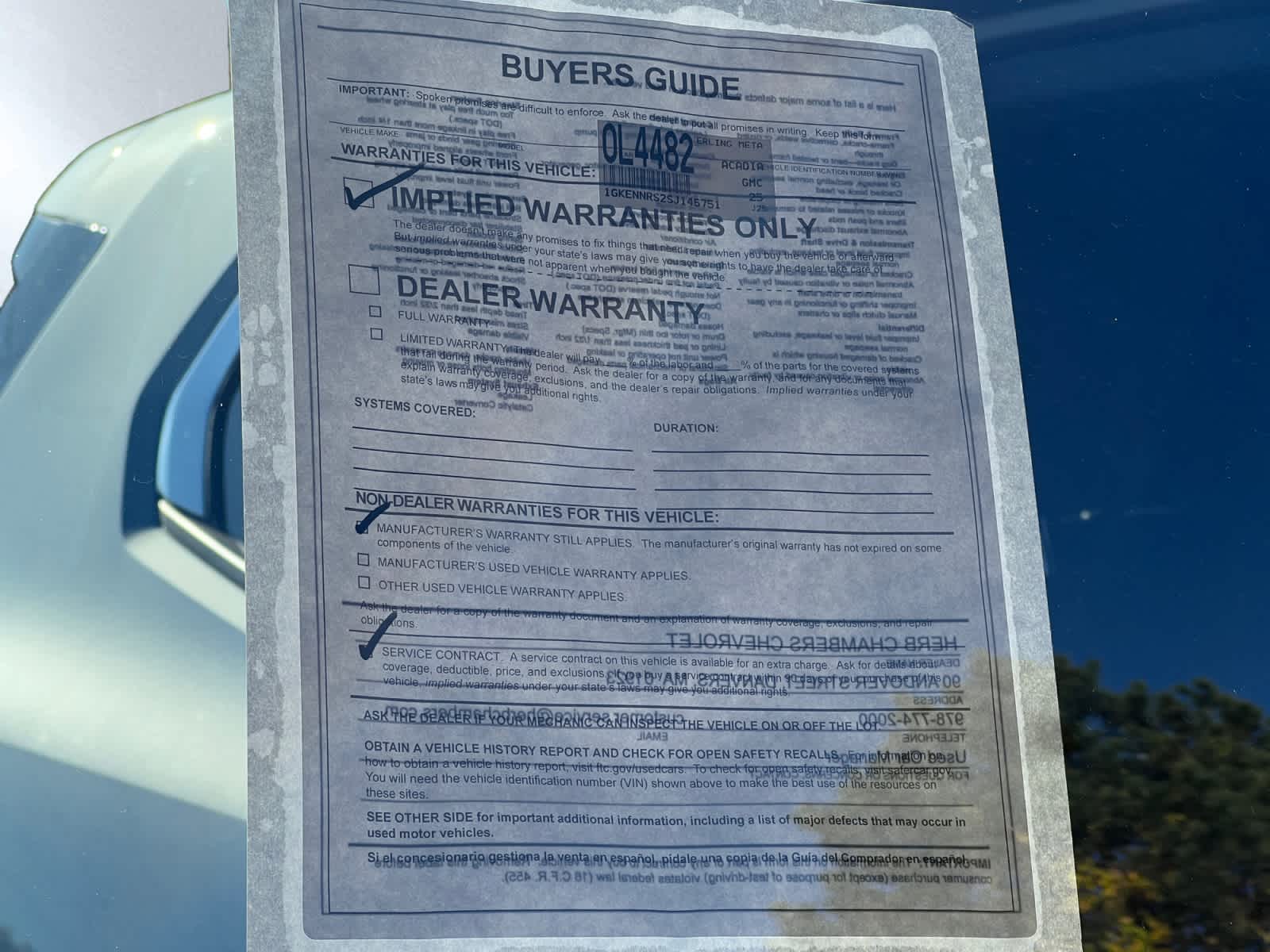 used 2025 GMC Acadia car, priced at $36,988