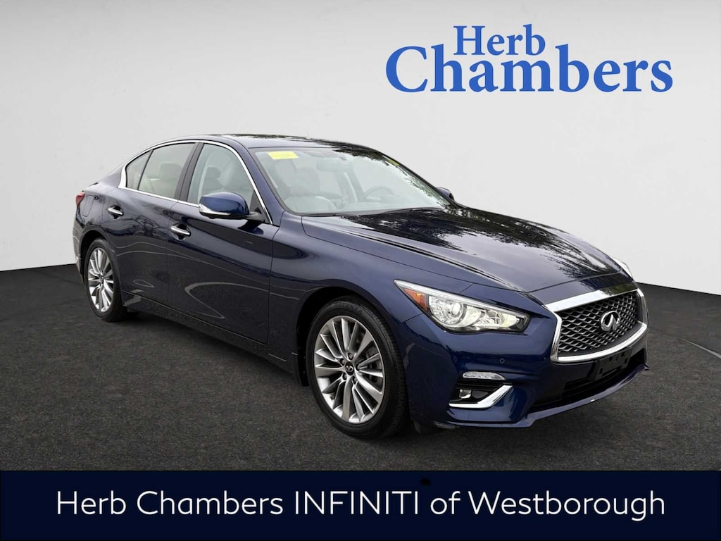 Used 2023 INFINITI Q50 LUXE Sedan