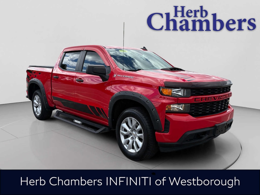 Used 2022 Chevrolet Silverado 1500 LTD Custom Truck Crew Cab