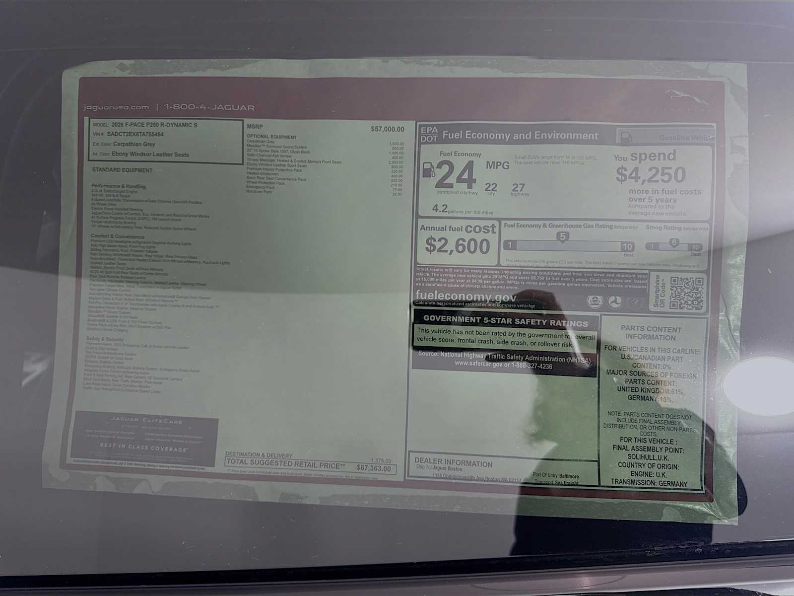 2026 Jaguar F-Pace R-Dynamic S - Photo 28