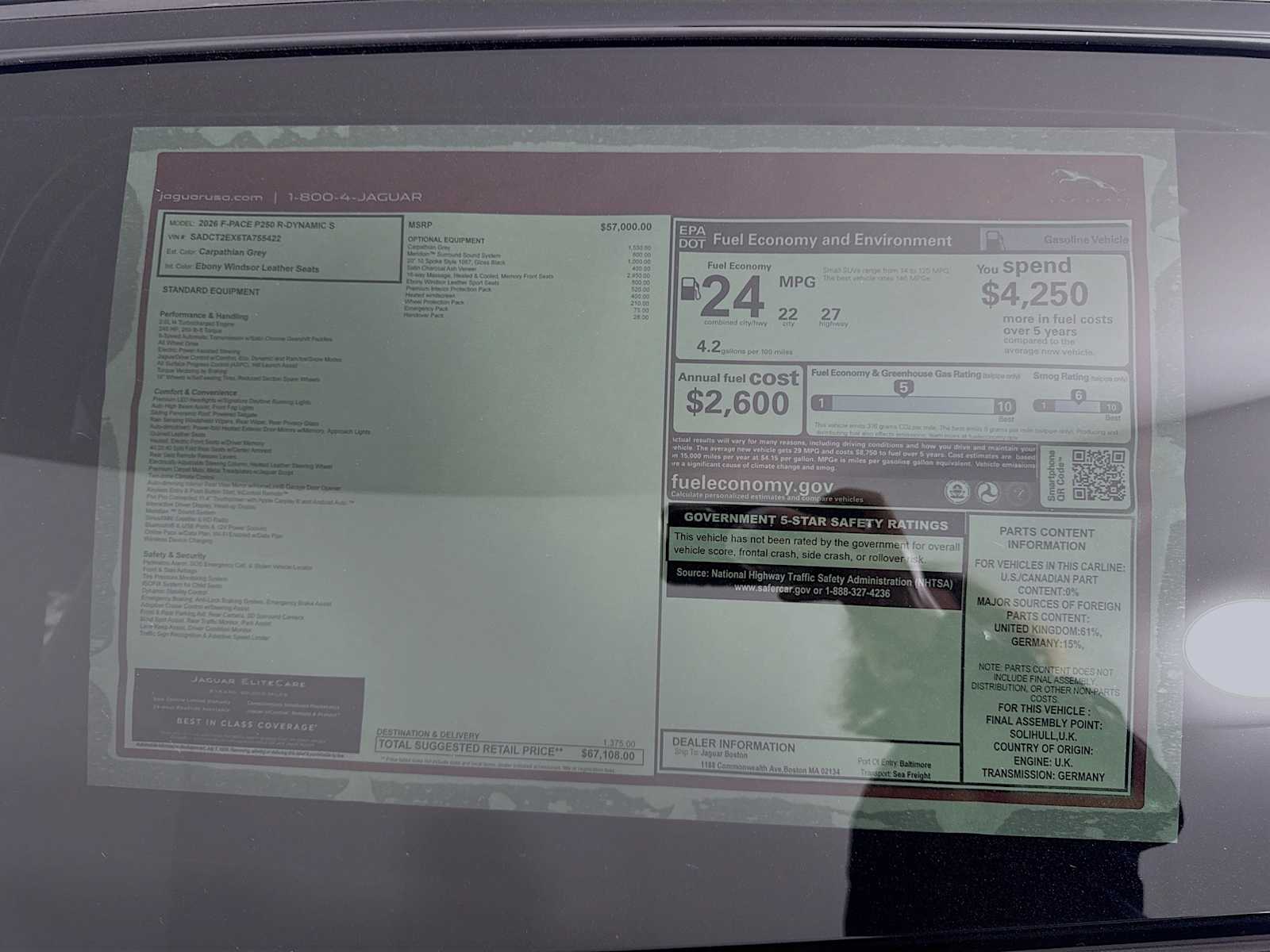 2026 Jaguar F-Pace R-Dynamic S - Photo 28