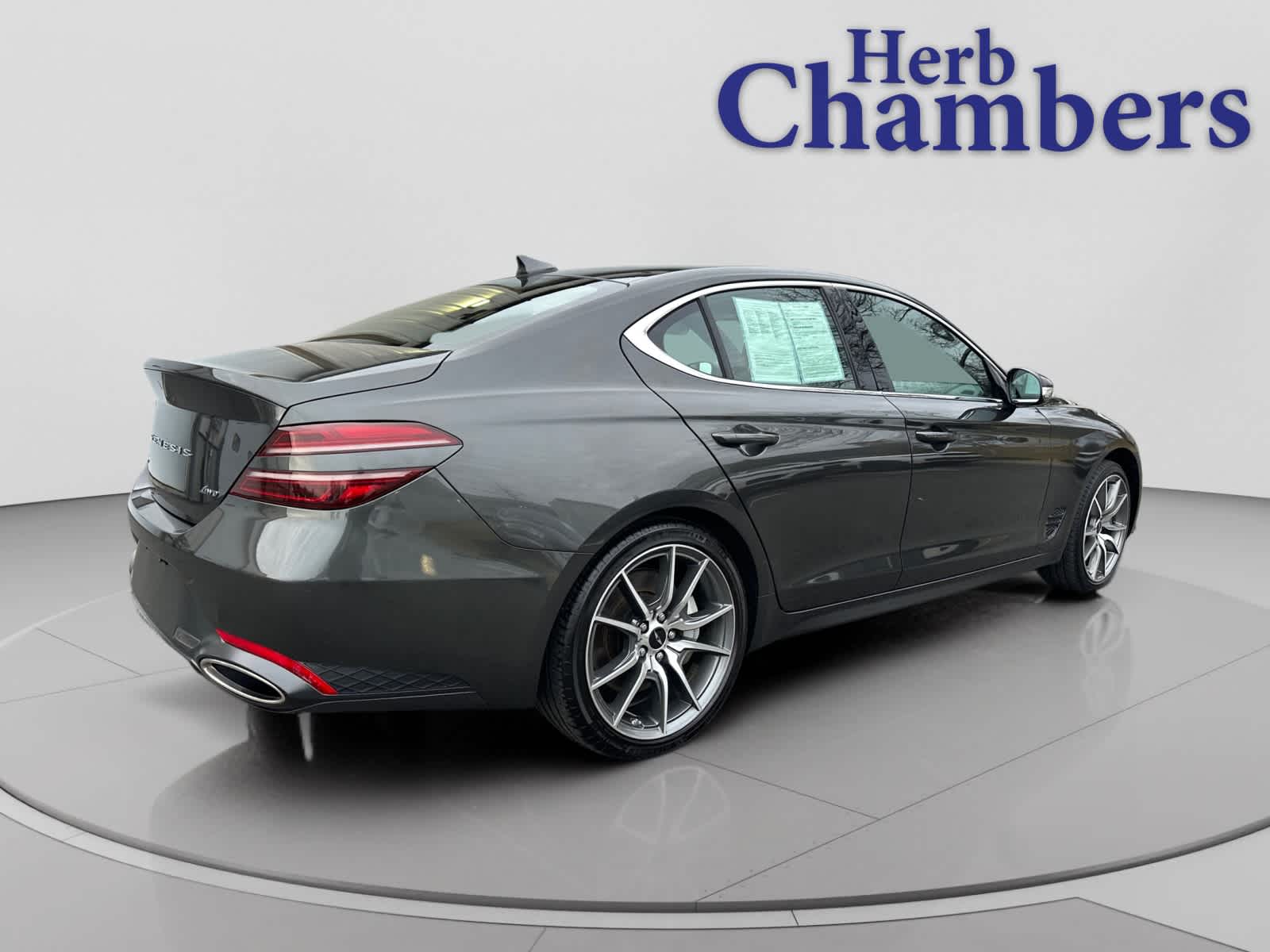 used 2024 Genesis G70 car, priced at $32,000