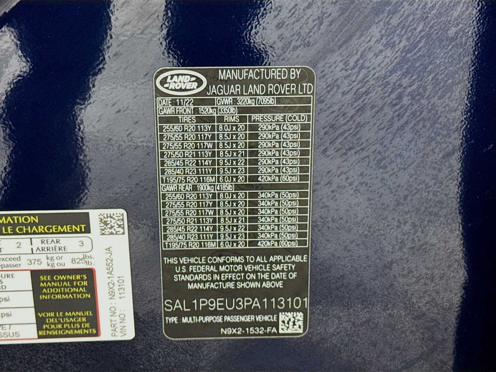 used 2023 Land Rover Range Rover Sport car, priced at $63,000