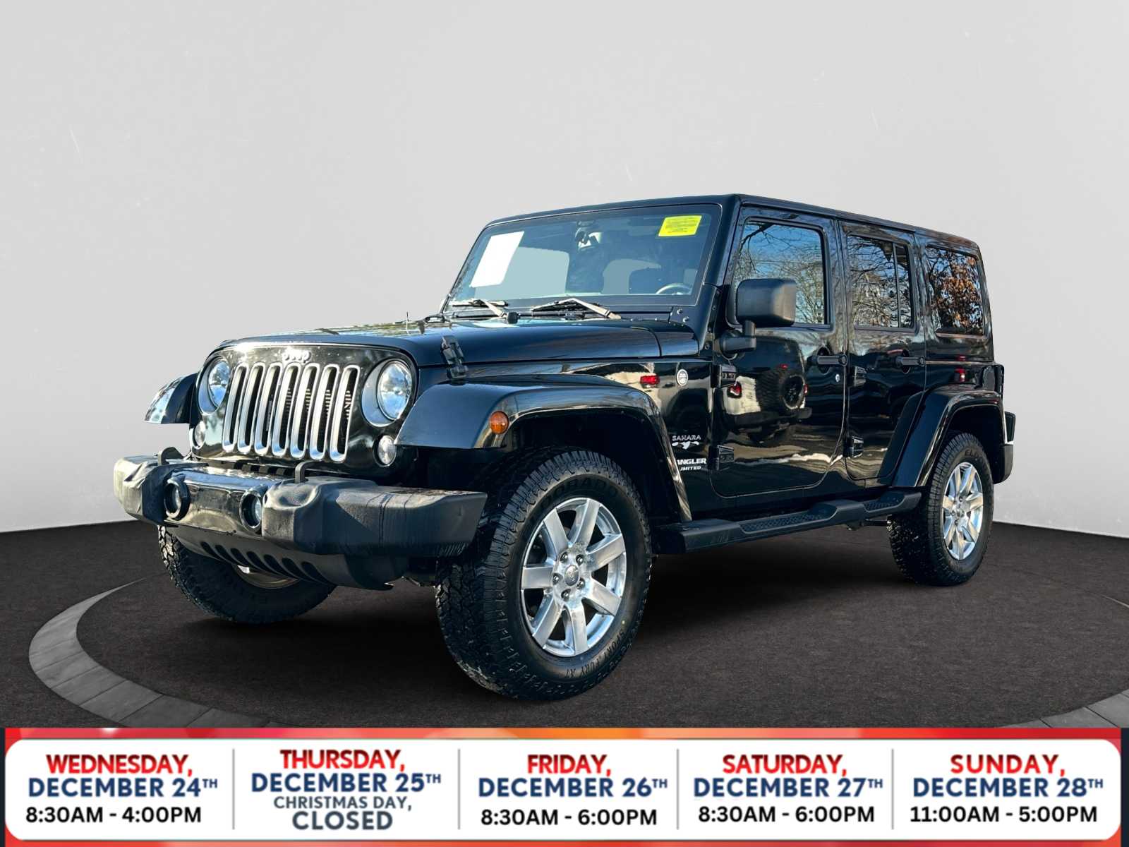 2016 Jeep Wrangler Unlimited Sahara