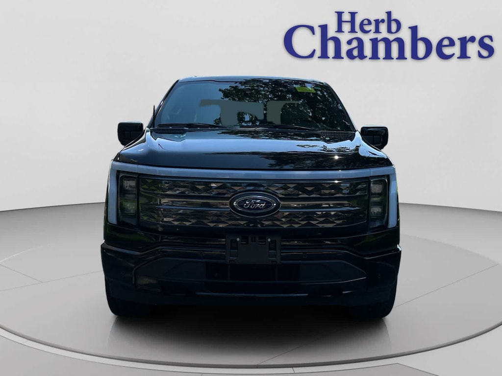Used 2023 Ford F-150 Lightning Platinum 4WD Supercrew 5.5 Box Truck