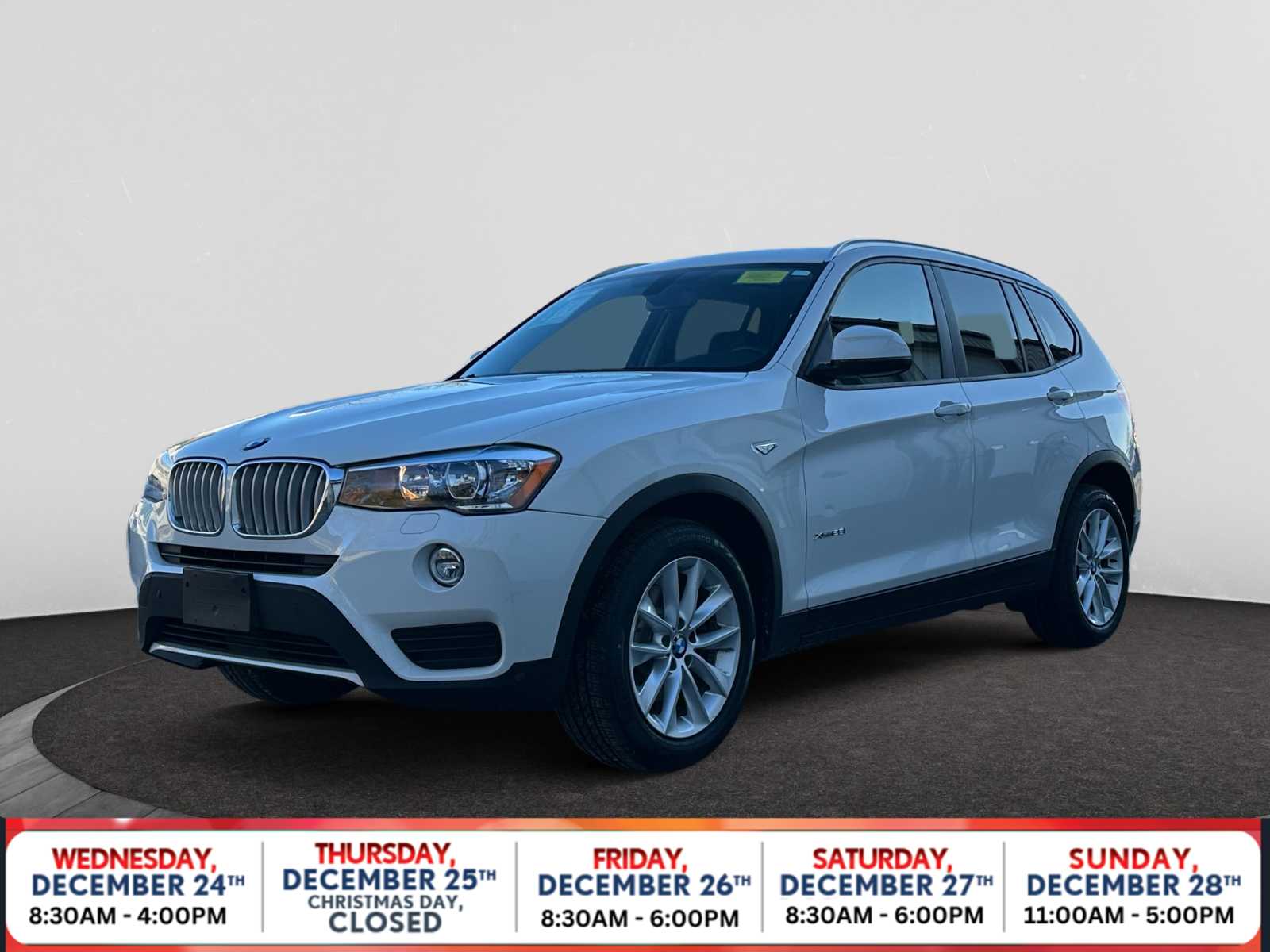 2016 BMW X3 xDrive28i