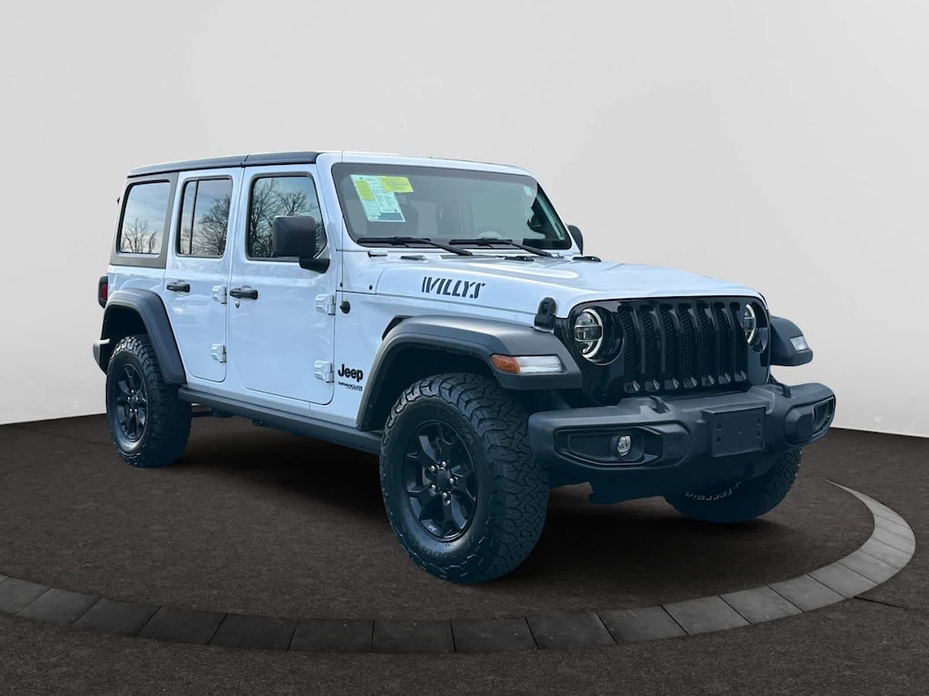 Used 2022 Jeep Wrangler Unlimited Willys SUV