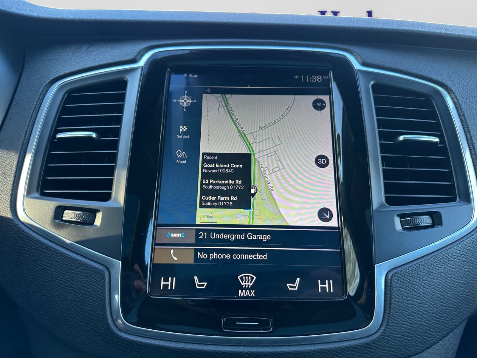 used 2019 Volvo XC90 car, priced at $19,500