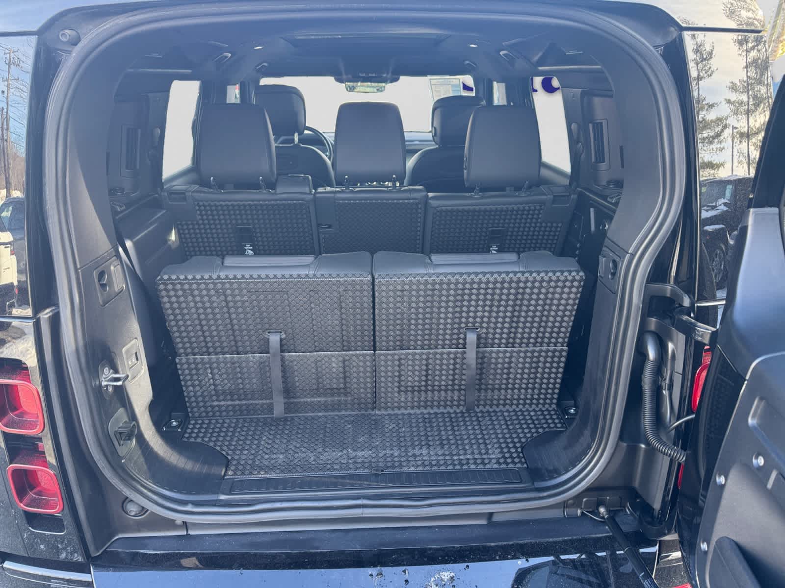 used 2022 Land Rover Defender car, priced at $50,000