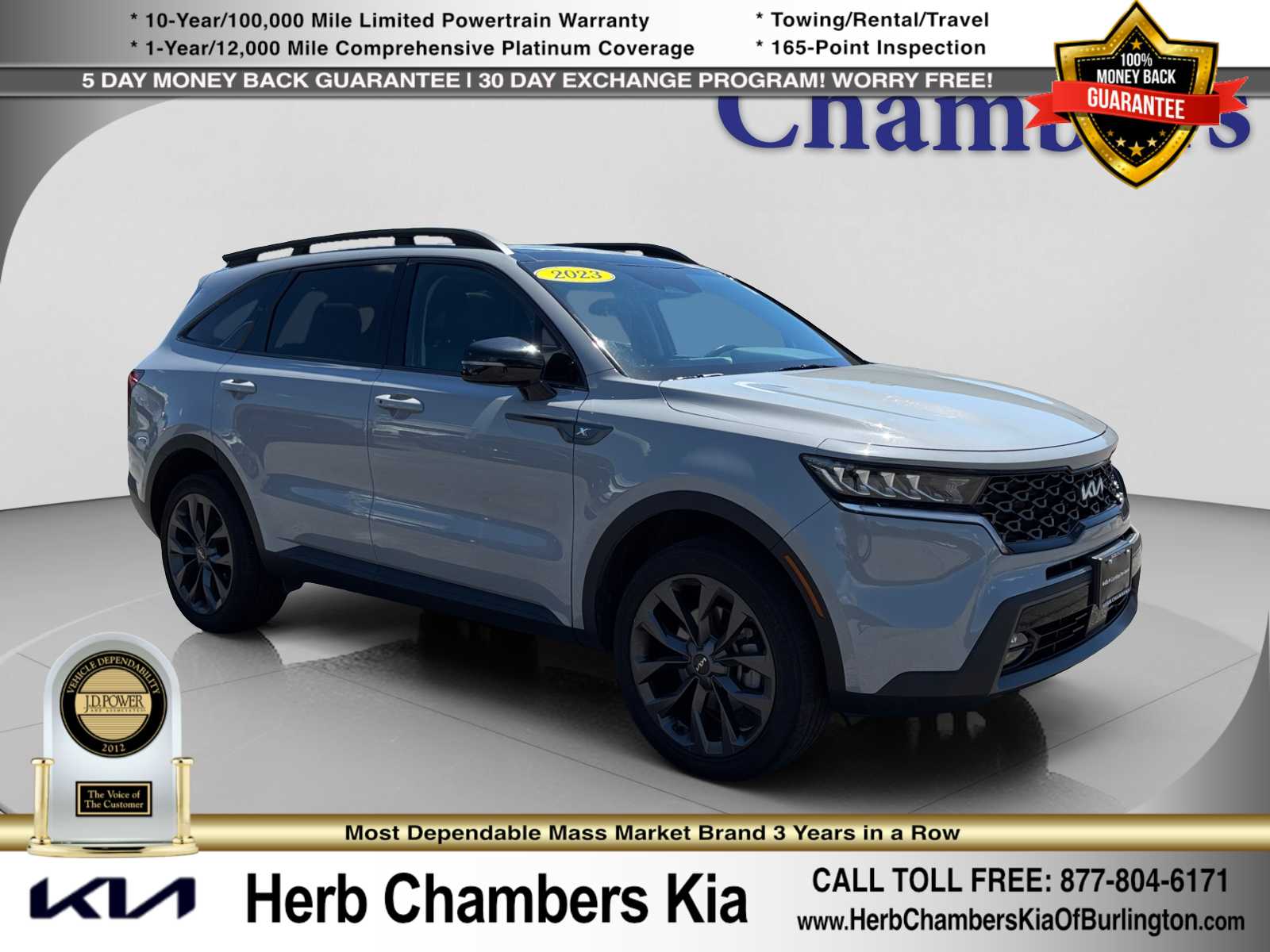 used 2023 Kia Sorento car, priced at $31,999