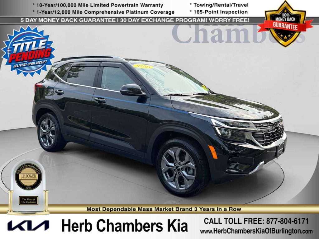 Certified 2024 Kia Seltos S SUV