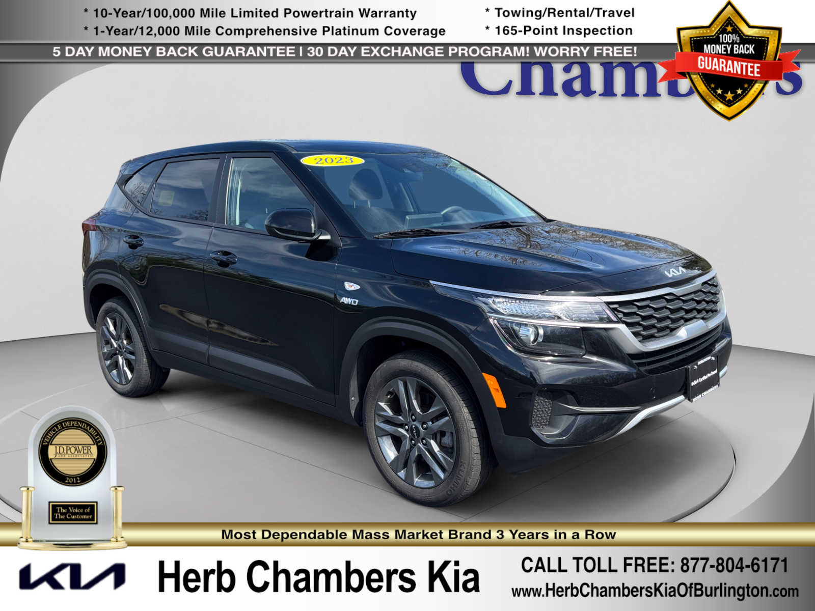 used 2023 Kia Seltos car, priced at $20,248