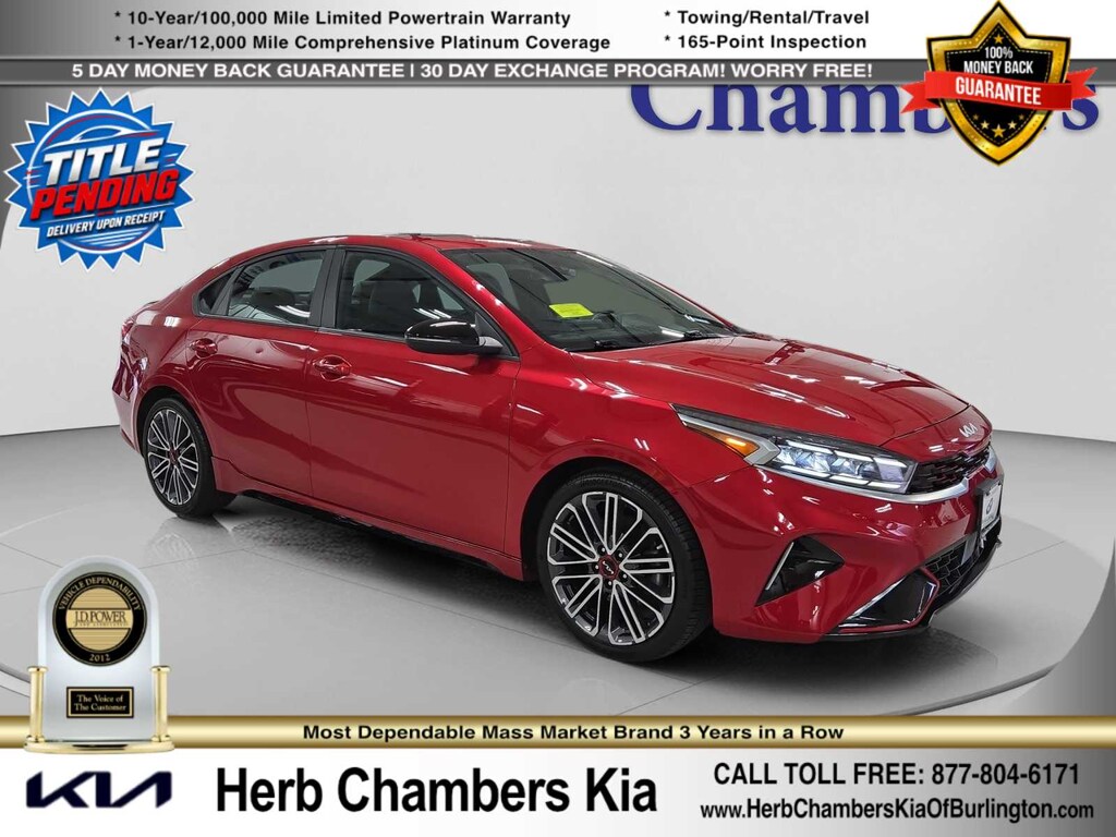 Certified 2023 Kia Forte GT Sedan