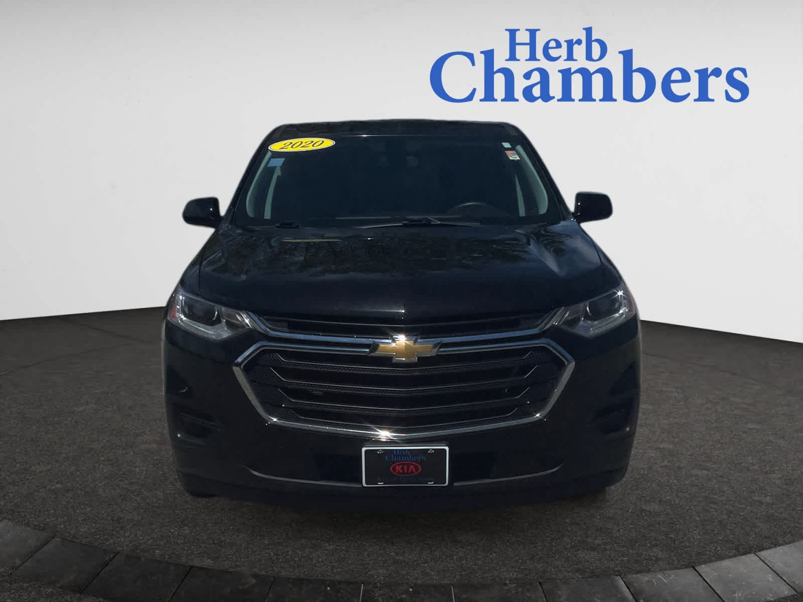 Used 2020 Chevrolet Traverse LS with VIN 1GNERFKWXLJ277065 for sale in Burlington, MA