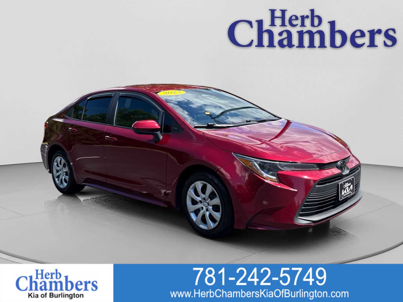 used 2023 Toyota Corolla car, priced at $20,861