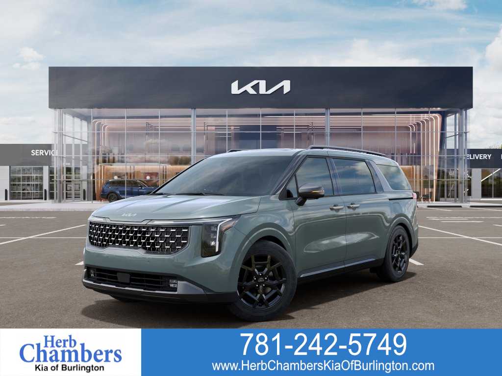 Iceberg Green 2027 Kia Carnival Minivan Front-Wheel Drive Automatic
