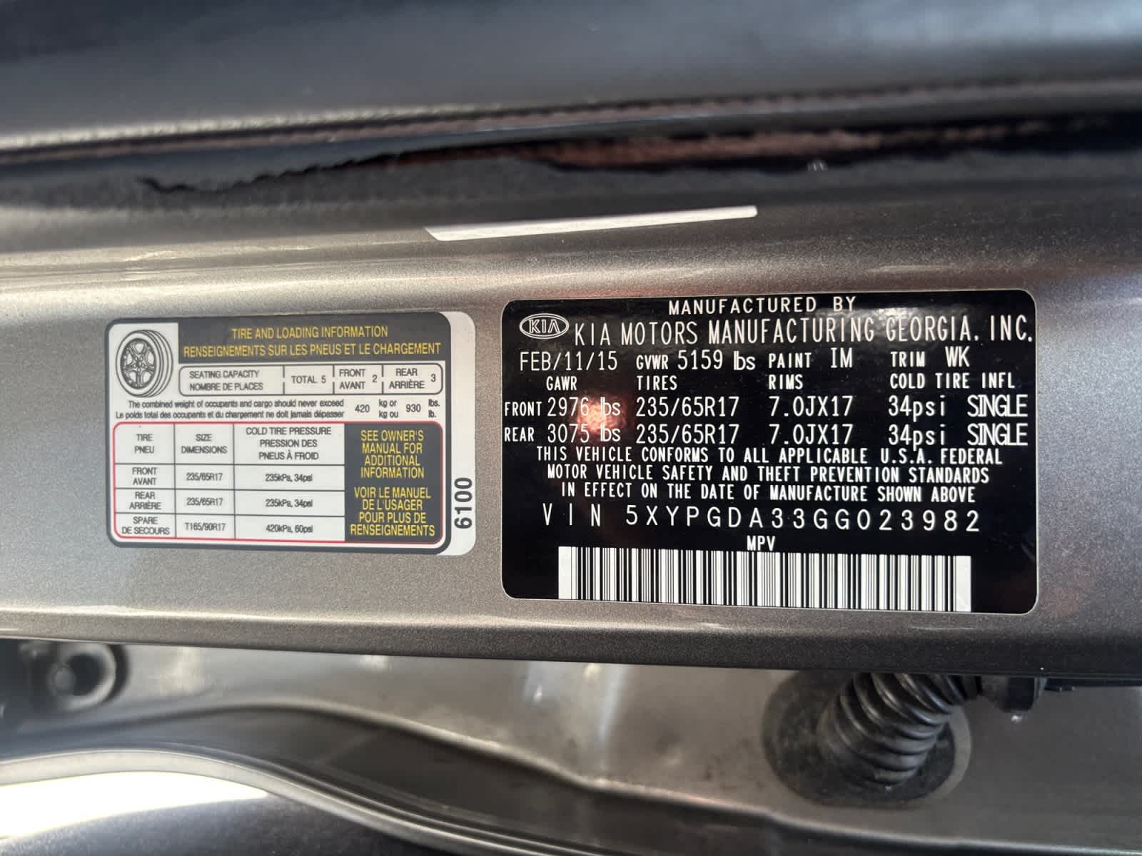 used 2016 Kia Sorento car, priced at $9,999