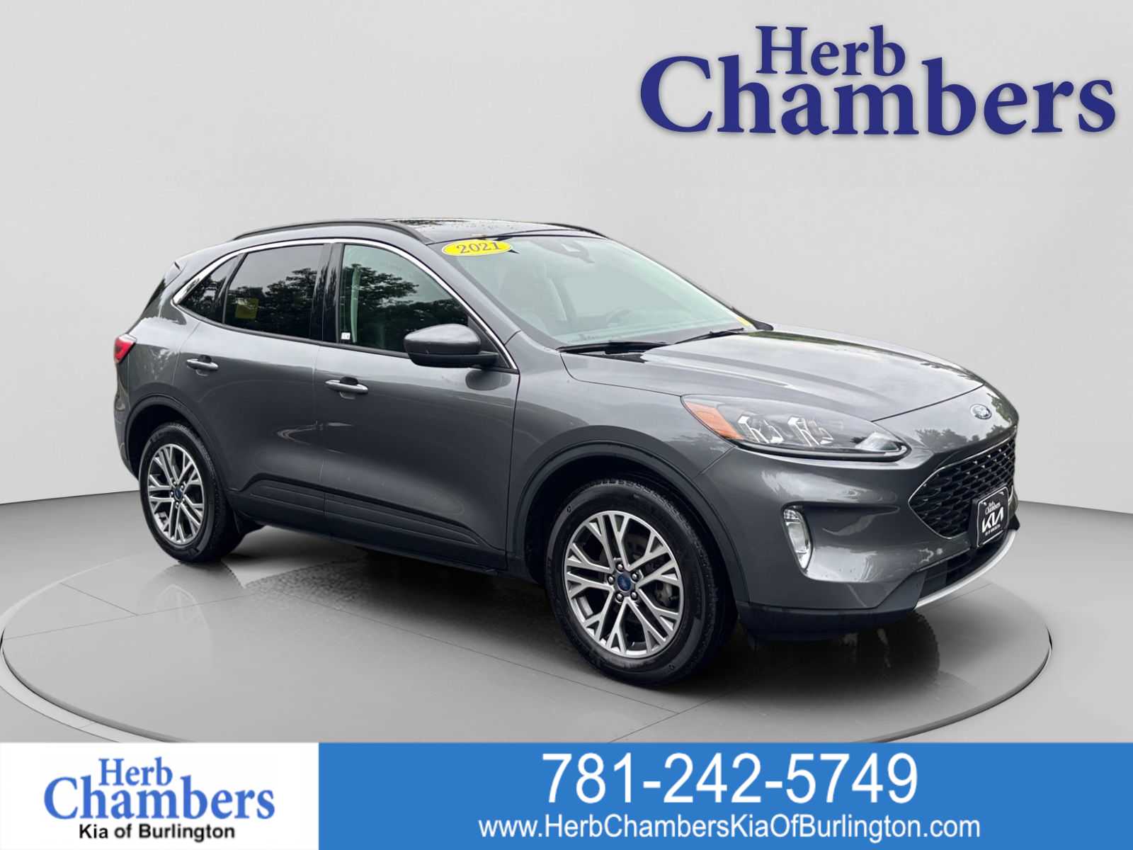 Carbonized Gray 2021 Ford Escape Hybrid SUV / Crossover All-Wheel Drive Continuously Variable Transmission