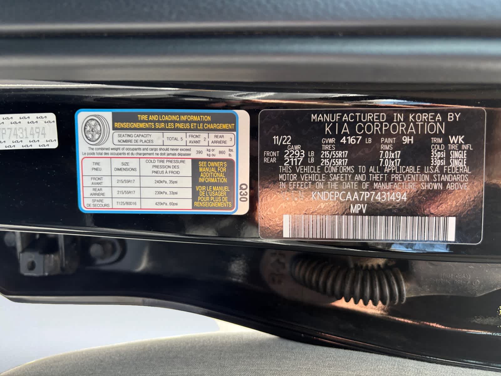 used 2023 Kia Seltos car, priced at $20,248