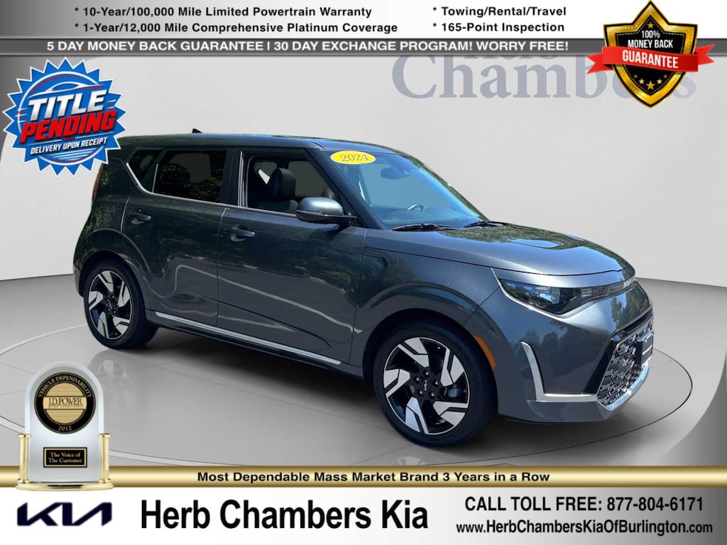 Certified 2024 Kia Soul GT-Line Hatchback