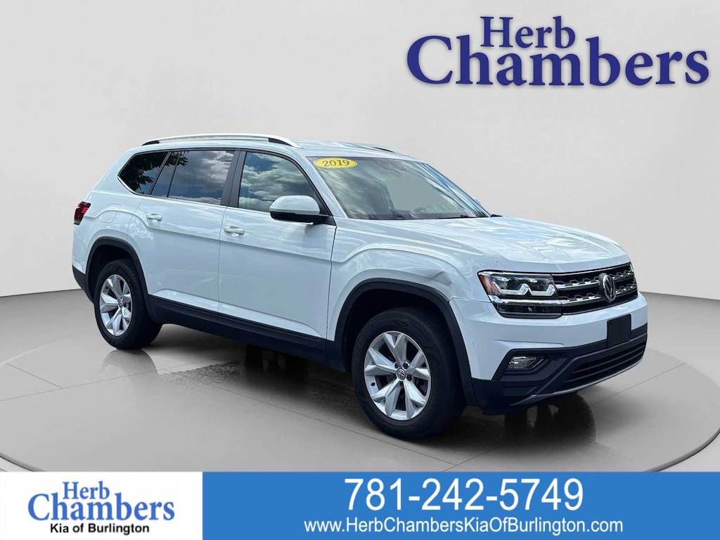 Used 2019 Volkswagen Atlas 3.6L V6 SE w/Technology 4MOTION SUV
