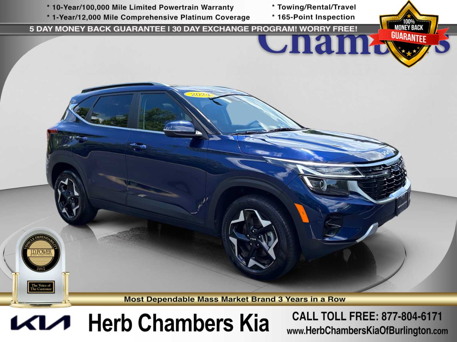 used 2024 Kia Seltos car, priced at $25,999