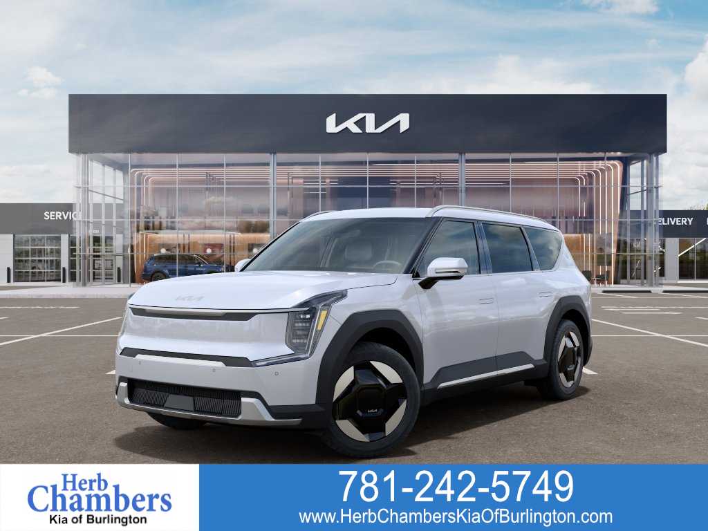 Glacial White Pearl 2026 Kia EV9 SUV / Crossover All-Wheel Drive Automatic