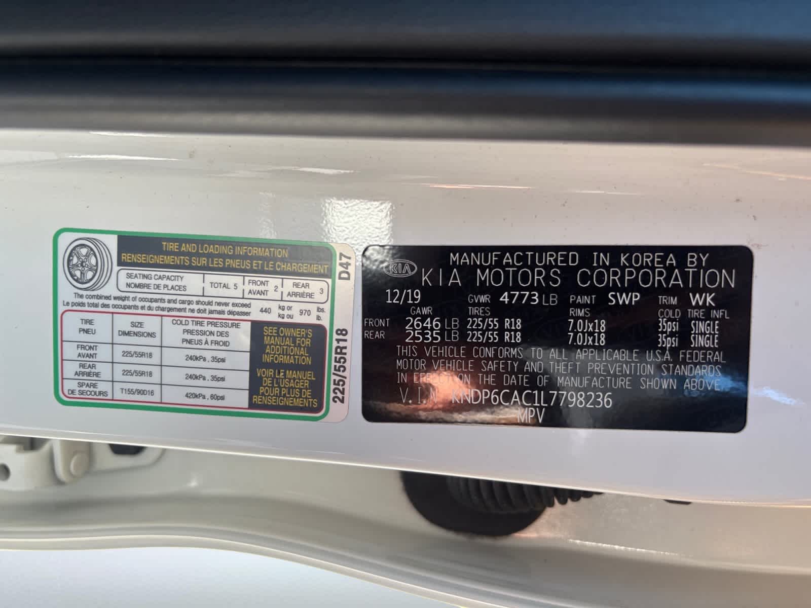 used 2020 Kia Sportage car, priced at $15,643