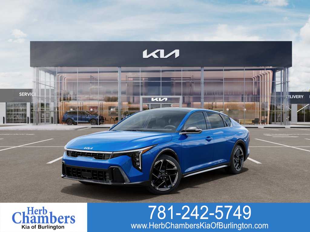 Blue 2026 Kia K4 GT-Line FWD Sedan Front-Wheel Drive Continuously Variable Transmission